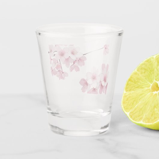 Japanese Cherry Blossom Sakura Mok 5 Shot Glas (Achterkant)
