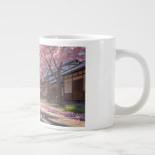 Japanese Cherry Blossom Sakura Mug - Day & Night S Grote Koffiekop (Rechts)