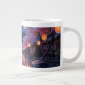 Japanese Cherry Blossom Sakura Mug - Night Grote Koffiekop (Rechts)