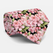 Japanese Cherry Blossom Stropdas (Opgerold)