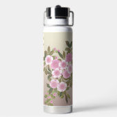 Japanese Cherry Blossoms Waterfles (Achterkant)