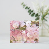 Japanese Cherry Briefkaart (Staand voorkant)