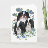 Japanese Chin All Occasion Greeting Cards and Art Kaart (Voorkant)