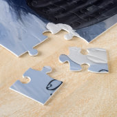 Japanese Chin Christmas Red Truck Holiday Legpuzzel (Zijkant)