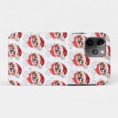 Japanese Chin Dog Breed Christmas Stars Case-Mate iPhone Case (Achterkant (horizontaal))