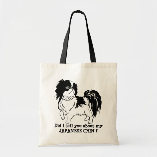 JAPANESE CHIN Dog Tote Bag (Voorkant)