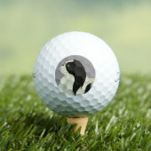 Japanese Chin Golfballen (Insitu Shirt)