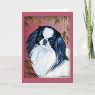 Japanese Chin Greeting Cards Kaart