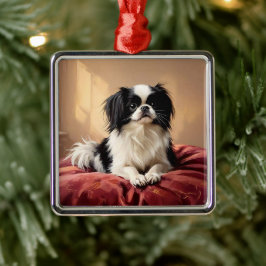 Japanese Chin Metalen Ornament