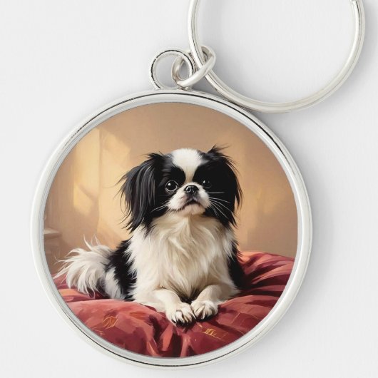 Japanese Chin Sleutelhanger (Voorkant)