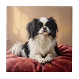 Japanese Chin Tegeltje