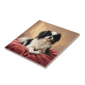 Japanese Chin Tegeltje (Zijkant)