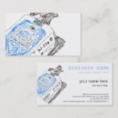 JAPANESE CIGARETTEの名刺 VISITEKAARTJE (Voorkant / Achterkant)