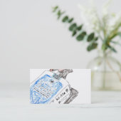 JAPANESE CIGARETTEの名刺 VISITEKAARTJE (Staand voorkant)