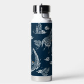 Japanese Crane Couple Waterfles (Links)