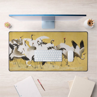 Japanese Cranes Vintage Bird Classic Bureaumat
