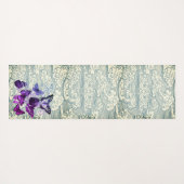 JAPANESE CRANES YOGA Mat (Achterkant (horizontaal))