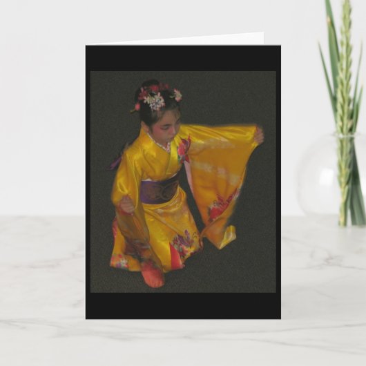 Japanese Dancer 4 Kaart (Voorkant)