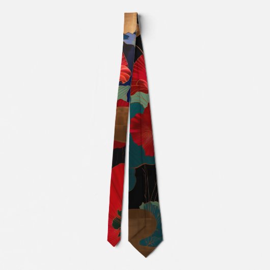 Japanese design necktie stropdas (Achterkant)