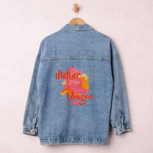 Japanese dragon denim jacket (Hangar)