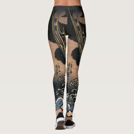 JAPANESE DRAGON-Leggings Leggings (Achterkant)