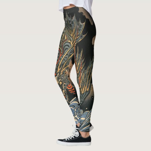JAPANESE DRAGON-Leggings Leggings (Links)