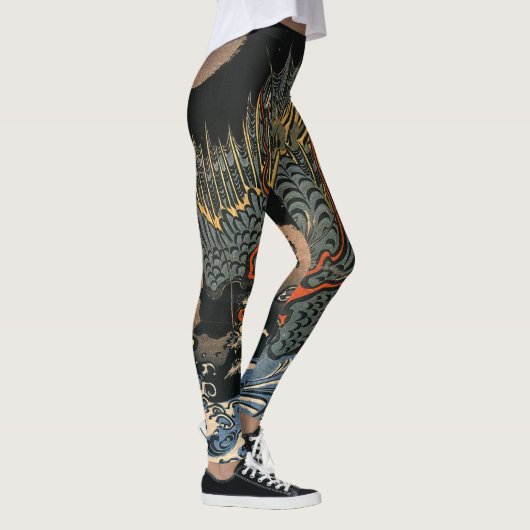 JAPANESE DRAGON-Leggings Leggings (Rechts)