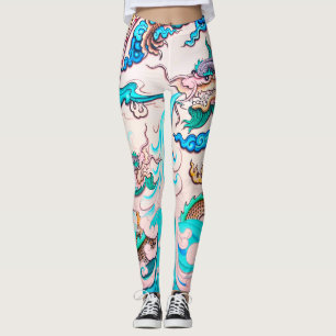 JAPANESE Dragon-Leggings Leggings