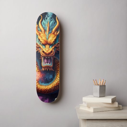 Japanese Dragon Persoonlijk Skateboard (Muurkunst)