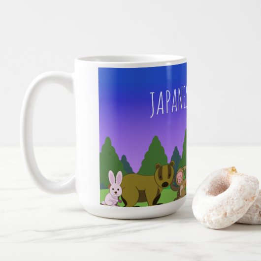 JAPANESE FALKTALES KOFFIEMOK (Met donut)