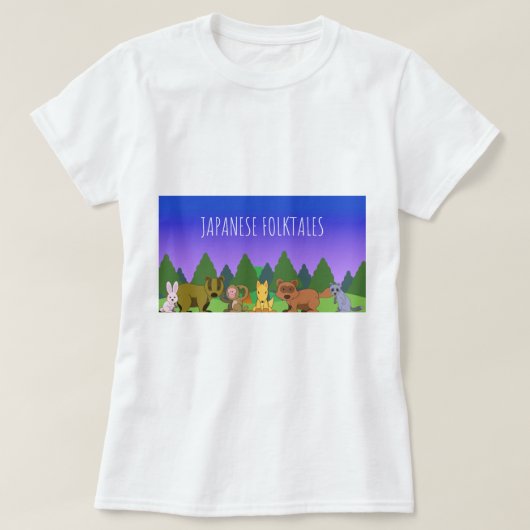 JAPANESE FALKTALES T-SHIRT (Design voorkant)