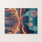 Japanese Fireworks Festival – Night Market Puzzle Legpuzzel (Horizontaal)