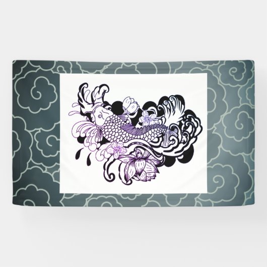 JAPANESE FISH Banner (Horizontaal)