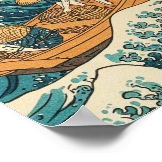 Japanese fishermen poster (Hoek)