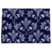 JAPANESE FLORAL PATTERN CUSTOM GIFT BAG GROOT CADEAUZAKJE (Voorkant)