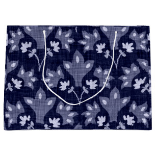 JAPANESE FLORAL PATTERN CUSTOM GIFT BAG GROOT CADEAUZAKJE