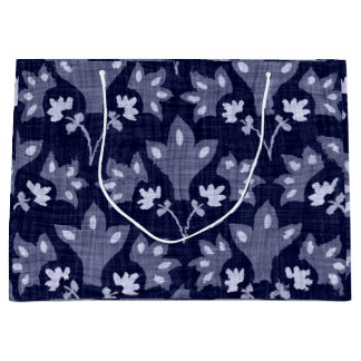 JAPANESE FLORAL PATTERN CUSTOM GIFT BAG GROOT CADEAUZAKJE