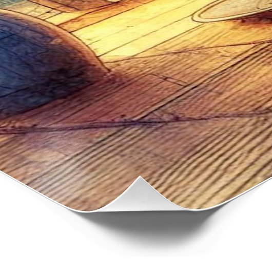 Japanese flower and siamese cat perfect poster (Hoek)