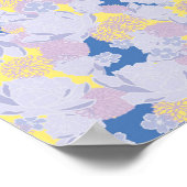 Japanese flowers poster (Hoek)