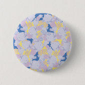 Japanese flowers ronde button 5,7 cm (Voorkant)