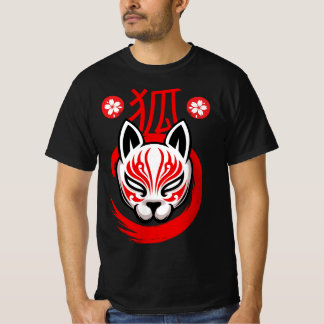 Japanese Fox Samurai (Kitsune) T-shirt