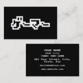 Japanese Gamer ゲーマー Japan Language Nihongo Visitekaartje (Voorkant / Achterkant)