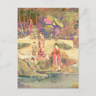 Japanese Garden II / Washed Edition Briefkaart
