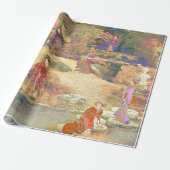 Japanese Garden II / Washed Edition Cadeaupapier (Uitgerold)