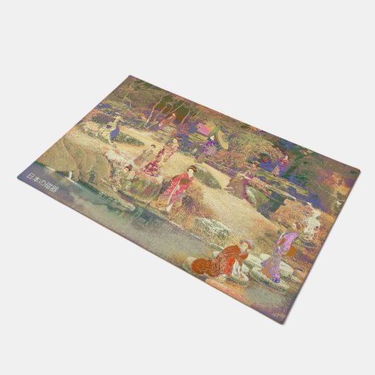 Japanese Garden II / Washed Edition Deurmat (Schuin)