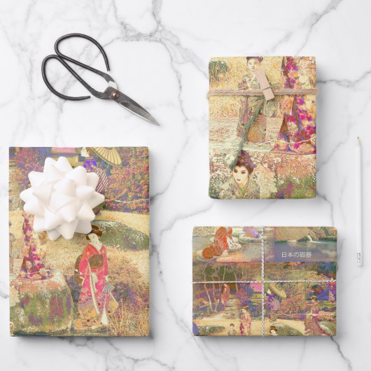 Japanese Garden II / Washed Edition Inpakpapier Vel (Voorkant)