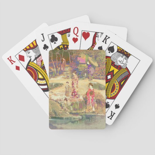 Japanese Garden II / Washed Edition Pokerkaarten (Achterkant)