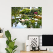 Japanese Garden Panorama 2 Poster (Thuiskantoor)