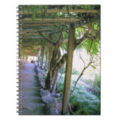 Japanese Garden Path/Arbor Note Book Notitieboek (Voorkant)
