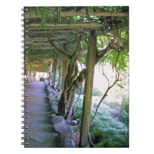 Japanese Garden Path/Arbor Note Book Notitieboek